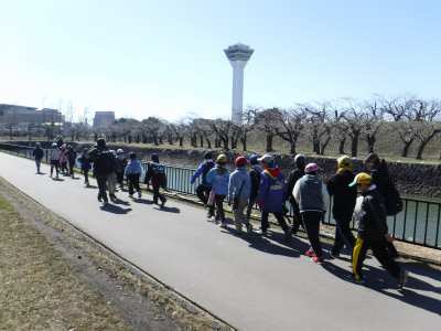 平成30年3月30日　春季学習室活動　五稜郭公園