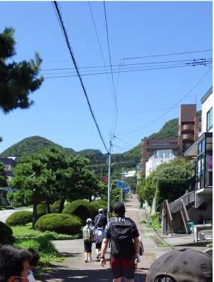 令和4年８月19日　夏季学習室活動・函館公園散策