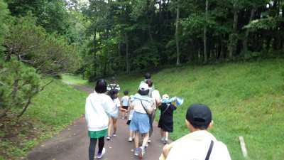 令和6年8月16日　夏季学習室活動・市民の森