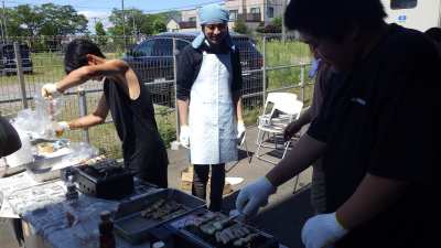 令和6年8月22日　夏季学習室活動・BBQ