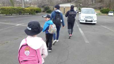 令和7年4月28日（月）　学習室活動・八郎沼、北斗市運動公園