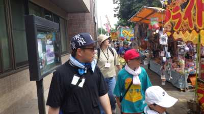 令和7年8月4日　夏季学習室活動・港まつり見学
