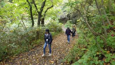 令和7年10月27日　学習室活動・函館山登山、ハロウィンパーティー